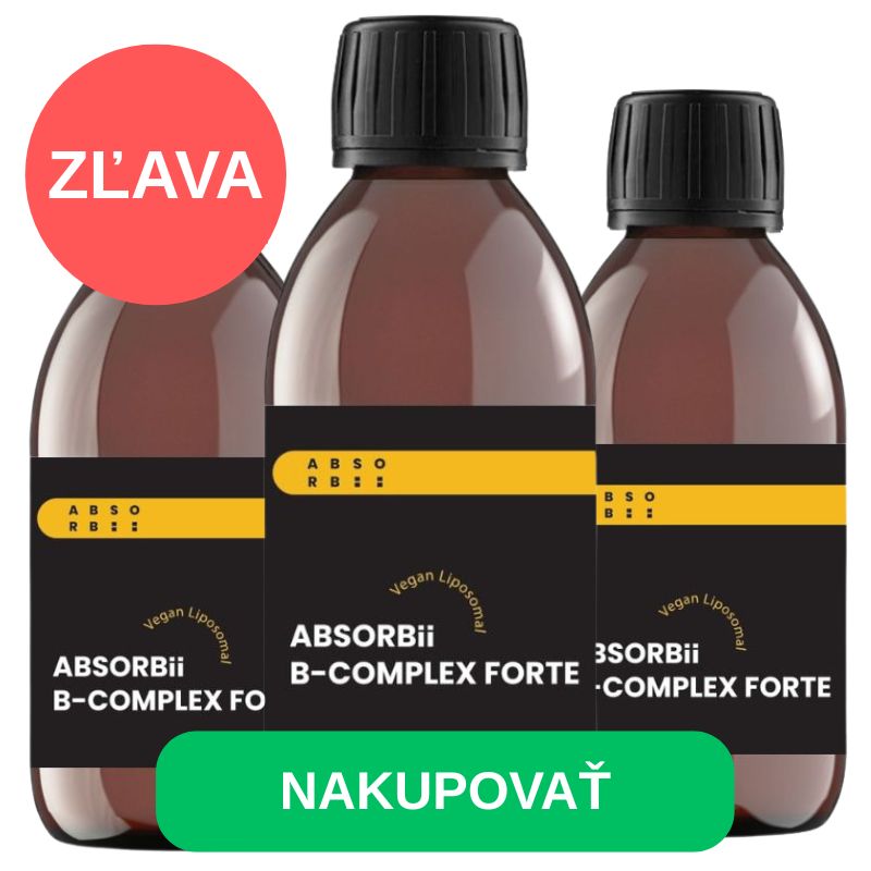 Zlava 3x ABSORBii B Complex 200 ml
